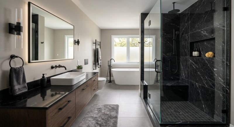 Granite Shower Installation in Nashua, NH
