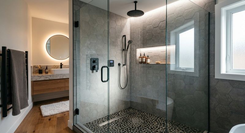 Granite Shower Installation in Nashua, NH