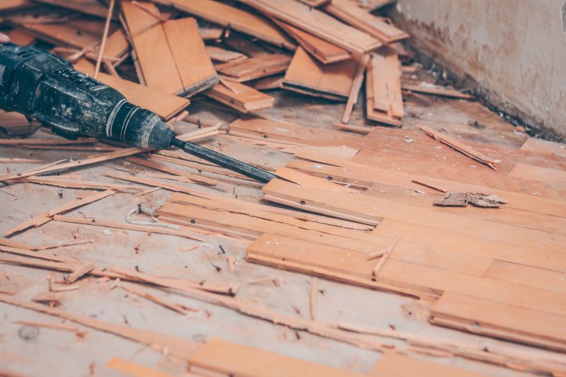 Hardwood Floor Removal in Conroe, TX